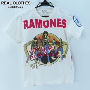 ☆HYSTERIC GLAMOUR/ヒステリックグラマー RAMONES プリント Tシャツ 2CT-7170/FREE /UPK