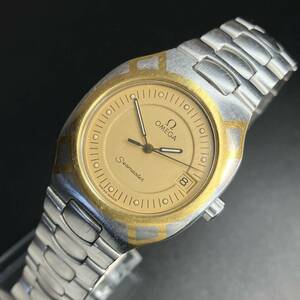 【良品 可動品】オメガ メンズ腕時計 シーマスター ポラリス メンズ レディース K18 正規品 ゴールド 【2401Ss23】