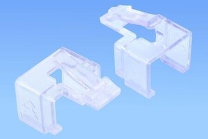 爪折れLANプラグ RJ45 の修復　プラグSOS 　10個　クリア