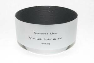 ★良品★Leica ライカ Summarex ズマレックス 8.5cm Ernst Ernst Leitz Wetzlar Germany メタルフード♪