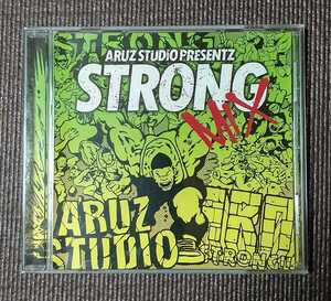 【レゲエ】 ARUZ STUDIO PRESENTZ STRONG MIX V.A CD　Dancehall　reggae　ジャパレゲ 廃盤 RIDDIM JAPANESE DEE JAY　送料無料　迅速発送