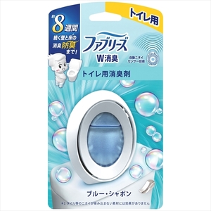 まとめ得 ファブリーズＷ消臭 トイレ用消臭剤 ブルー・シャボン Ｐ＆Ｇ 芳香剤・トイレ用 x [15個] /h