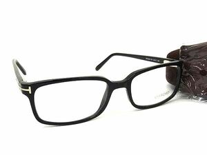 1円 ■美品■ TOM FORD トムフォード TF5209 001 53□17 140 メガネ めがね 眼鏡 レディース メンズ ブラック系 FD9915