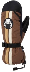 Crab Grab Cinch Mitten Brown Racer S mitt ミトン グローブ