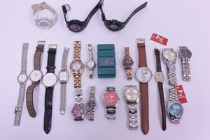 【1円スタート】 ジャンク時計おまとめ２０点 破損・不動・キズ・汚れ COACH・CITIZEN・Baby-G・Folli Follie・MARC JACOBS他