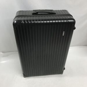 RIMOWA リモワ キャリーバッグ スーツケース 旅行 出張 海外 ブラック 104L 　二輪 清D0102-7