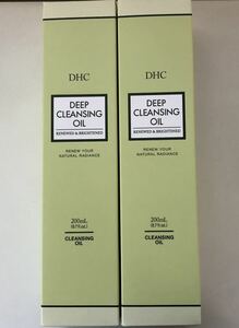 DHC 薬用ディープクレンジングオイル リニューブライト　200ml×2　 化粧箱入