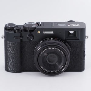 FUJIFILM 富士フイルム コンパクトデジタルカメラ X100VI ブラック X100VI-B 6型 #10201