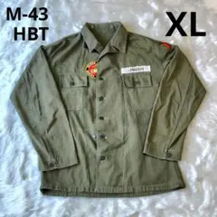 ✨40s✨US Army★M-43★HBT★13star★ユーティリティシャツ