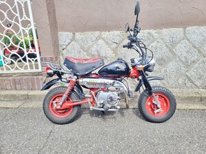 ホンダ モンキー 40周年スペシャル 90cc カスタム多数 原付2種登録 大阪北部より 自賠責保険付【検索用 Z50J Z50M Z50Z Z50A】