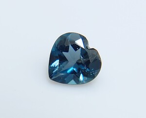 美品！　ロンドンブルートパーズ　0.79ct ルース（LA-6689）