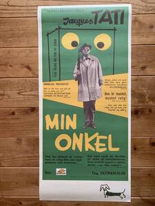 ★ぼくの伯父さん★スウェーデン版インサート★ジャック・タチ★Jacques Tati★Mon Oncle★