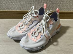 NIKE　ナイキ　ローカットスニーカー　BQ2728-601　23cm　ピンク×ホワイト系　ランニングシューズ