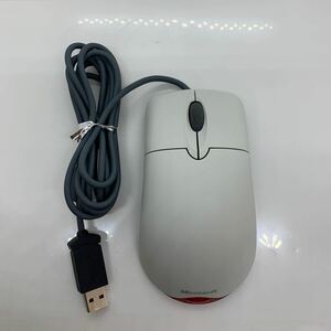 （523-12）中古美品 Microsoft/マイクロソフト Wheel Mouse Optical USB and PS/2 Compatible 光学式マウス レト