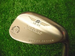 中古品 VOKEY DESIGN SM4 58-09度 メーカー純正 Dynamic Gold S200 シャフト