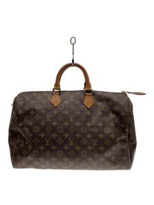 LOUIS VUITTON◆1)スピーディ40_モノグラム・キャンバス_BRW/PVC/BRW/総柄//