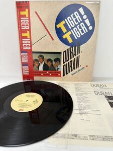 レコード LP 帯付き DURAN DURAN/TIGER TIGER/TOSHIBA EMS50142（管理No.18）