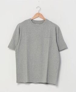 美品 ナノユニバース Anti Soaked ヘビークルーネックビックTシャツ グレー Sサイズ nano・universe