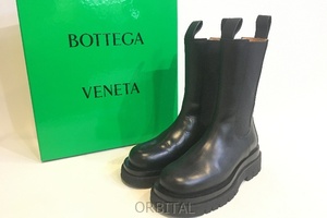 二子玉) BOTTEGA VENETA ボッテガヴェネタ 592045 VIFH0 ザ・ラグ ブーツ サイドゴア ミドルブーツ シューズ