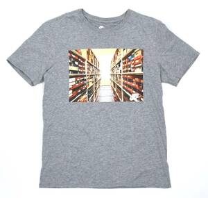 NIKE Warehouse photo print Tee L Gray ナイキ 90sスニーカーボックス 倉庫フォトTシャツ ヴィンテージスニーカー