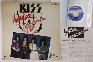 LASERDISC Kiss Animalize Live Uncensored SM0680099 POLYGRAM /00500