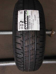 NP1644　送料無料! 新品 1本のみ! 165/60R14 ブリヂストン 2023年製 BS ECOPIA NH200C エコピア 165/60-14 165/60/14