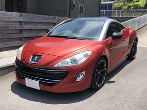 超希少！カーボンルーフPKG！正規ディーラー車！車検 令和6年7月12日まで！★平成23年式 PEUGEOTプジョーRCZ！本革レザーシート！地デジ！