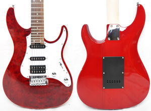★Grass Roots by ESP★G-SN CTM See Thru Red SNAPPERモデル 2019年製 状態良好 グラスルーツ★