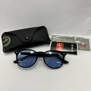 【1円スタート！】Ray-Ban レイバン サングラス RB4259-F 601/80 53□20 150 2N ブラックフレーム レンズカラー/ブルー 中古 ケース付き