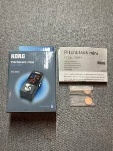 KORG コルグ Pitchblack mini PB-MINI チューナー