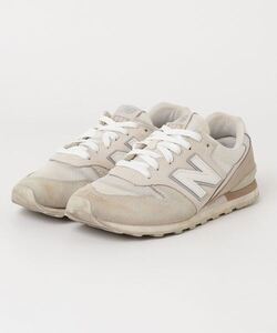 「New Balance」 ローカットスニーカー 23.5cm ホワイト レディース