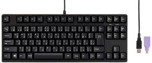 【中古】FILCO Majestouch2 Tenkeyless S〔静音〕 キーボード 91日本語カナあり CherryMXピンク軸 USB/PS