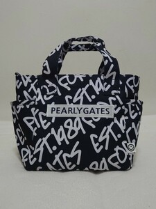 完売品 美品☆PEARLY GATES パーリーゲイツ 落書き総柄カートバック ☆