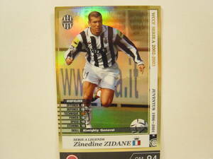 ■ WCCF 2002-2003 LE ジネディーヌ・ジダン　Zinedine Zidane 1972 France　Juventus FC 02-03 FOOTISTA