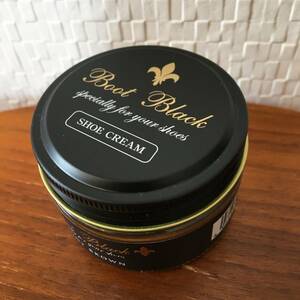 ライトブラウン / BootBlack ブートブラック Shoe Cream 55g 靴クリーム 瓶入り 靴墨 栄養補給 補色 コロンブス 靴 (新品)(未開封)(正規品)