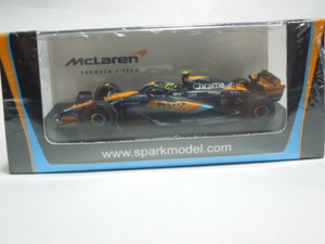 スパーク 1/64 マクラーレン MCL60 F1 2023　No.4 ノリス (Spark) 新品