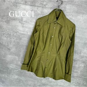 『GUCCI』グッチ (38) 長袖シャツ