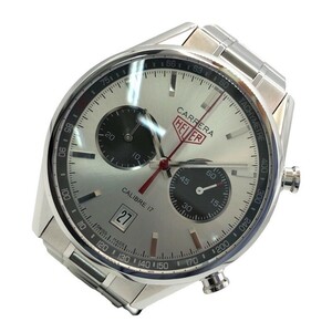 タグ・ホイヤー TAG HEUER カレラ キャリバー17 クロノグラフ CV2119.BA0722 シルバー SS 腕時計 メンズ 中古