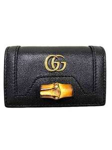 【中古】【美品】GUCCI　グッチ　キーケース　6連キーケース　レザー　658636 　バンブー　GGマーモント＿s-0052-r11