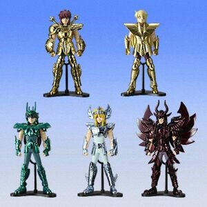 聖闘士星矢　クロスアップセイントII　全５種フルコンプ新品未使用品 *2006年４月発売３００円ガシャポン