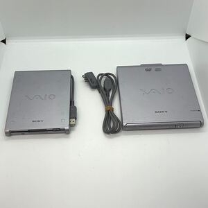 SONY 外付けCDドライブ フロッピーディスクドライブ VAIO ソニー PCGA-UFD5 PCGA-CRWD1 フロッピーディスク CD-ROM ドライブ USB