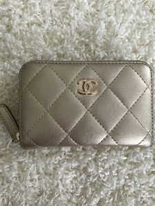 CHANEL★金運up！ゴールドコインケース