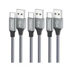 USB C ケーブル【1m/1m/2m】タイプc ケーブル 急速充電 QC3.