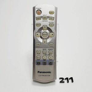 ●N2QAFA000001●Panasonic パナソニック プロジェクター リモコン ジャンク品 部品取り品 リモコンシリーズ k-78364R211