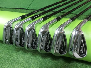 希少　AP2 716 FORGED IRON 激レア高級シャフト Fire express MAX IRON WBQ 95 (SR) 5～PW 良好6本set スパイン調整済み