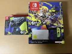 [美品] Switch スプラトゥーン3エディション プロコンセット