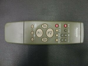 中古 パナソニック Panasonic ビデオデッキ VHS リモコン VEQ1648 管理No.36083