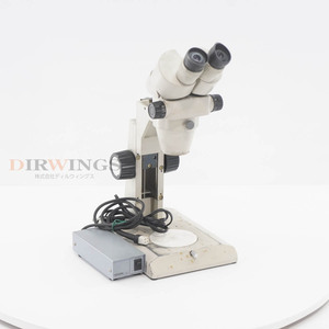 [DW] 8日保証 SMZ-2B NIKON 15×/14 ニコン Microscope 実体顕微鏡 顕微鏡 HOZAN L-65付[06653-0068]