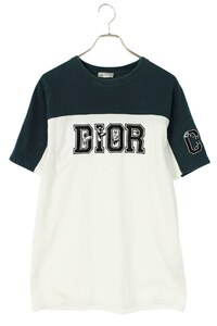 ディオール DIOR 21AW 193J646A0554 サイズ:S KENNY SCHARロゴ刺繍オーバーサイズTシャツ 中古 SB01