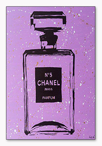 Chanel Purple Urban Chic/アーティスト不明/アートポスター